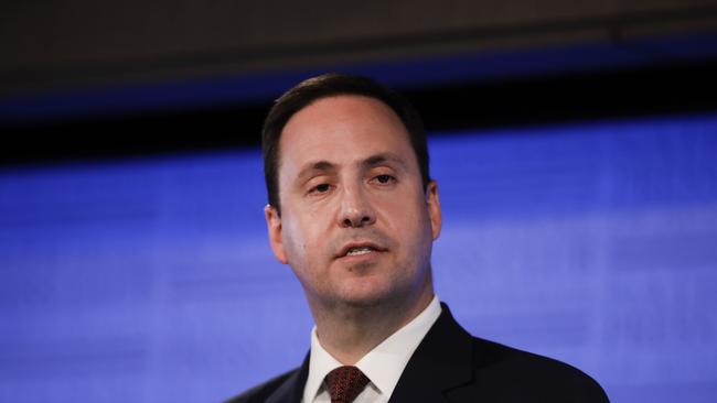 Minister for Trade, Tourism and Investment Steven Ciobo says of Mayor Tom Tate’s many battlefronts: “Ultimately ratepayers will make a decision about whether they think the best way to advance the city is to have the Mayor at war with basically everyone.” (AAP/Sean Davey)