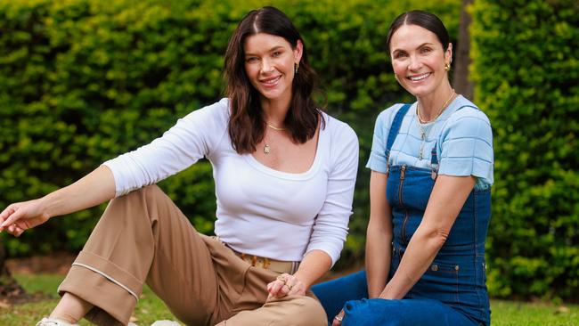 Life Uncut podcasters Brittany Hockley and Laura Byrne. Picture: Justin Lloyd.