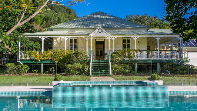 Hillview Homestead at Currumbin sleeps 18 and is available from January 6 to January 31 at a nightly rate of $2400 plus taxes