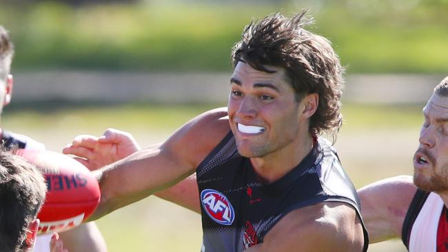 Essendon football training. Saturday, January 11. 2025. Picture: David Crosling