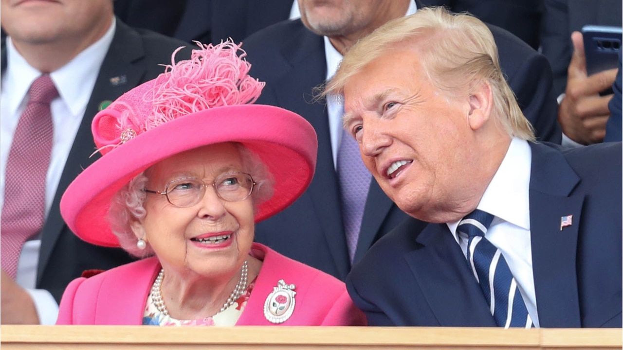 Queen Elizabeth II lauded Donald Trump’s family as “gracious” and “wonderful guests”