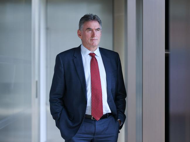 Ross McEwan, chief executive officer of National Australia Bank Ltd. (NAB), following a Bloomberg Television interview in London, UK, on Friday, June, 17, 2022. The UK just needs to get back into the marketplace again, McEwan said during the interview. Photographer: Hollie Adams/Bloomberg