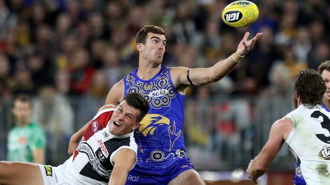 Scott Lycett wants to be the lead ruckman. Picture: AAP