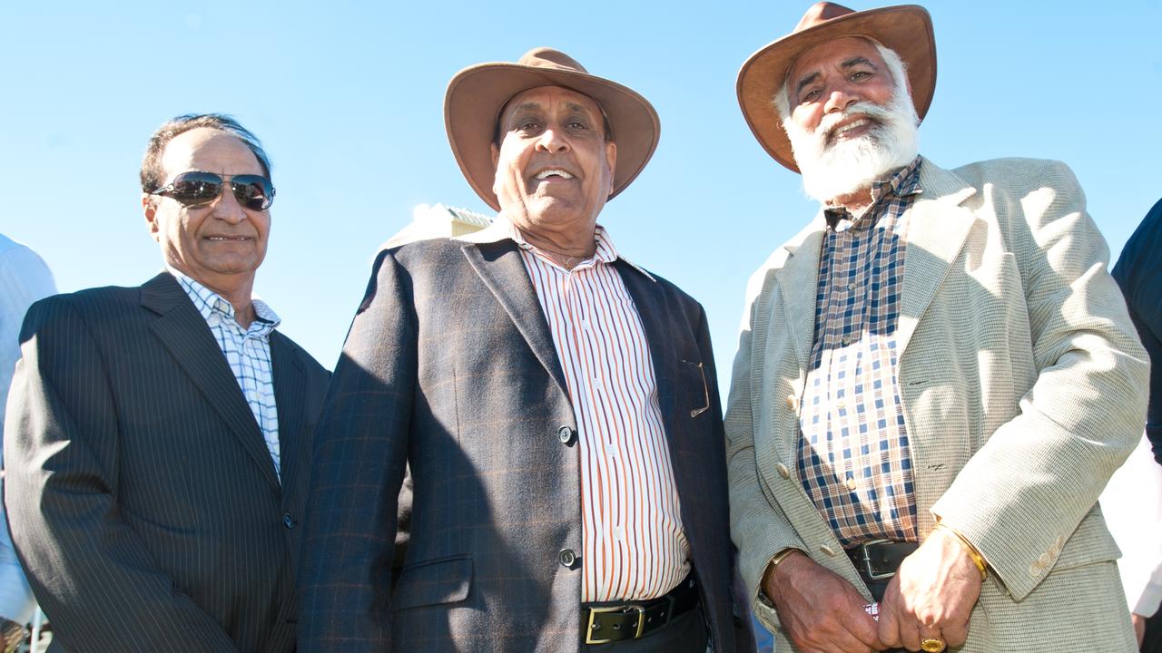 Jesse Sahota and Gilla and Mick Hundle. Picture: Rob Wright/The Coffs Coast Advocate