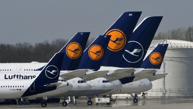 Rescue plan agreed for German airline Lufthansa. Pic: AFP