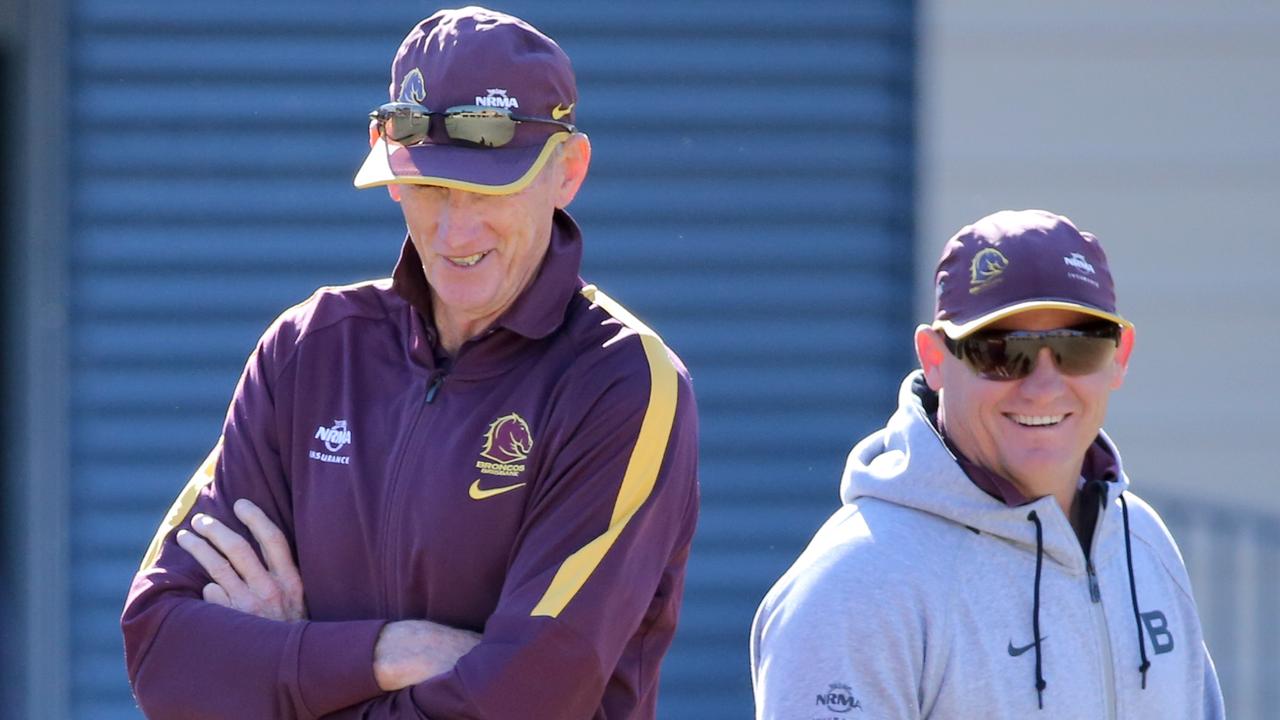 Wayne Bennett could reunite with Kevin Walters at Red Hill Pic Jono Searle.