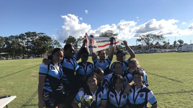 Kingston State High School at the Miami rugby sevens.