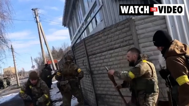 Captured Russian soldiers weep after surrendering