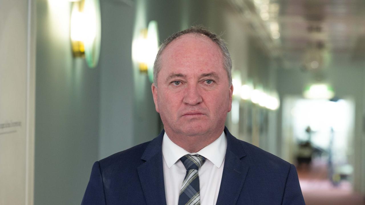 Barnaby Joyce has hit out at the government’s planned superannuation changes. Picture: NCA NewsWire / Gary Ramage