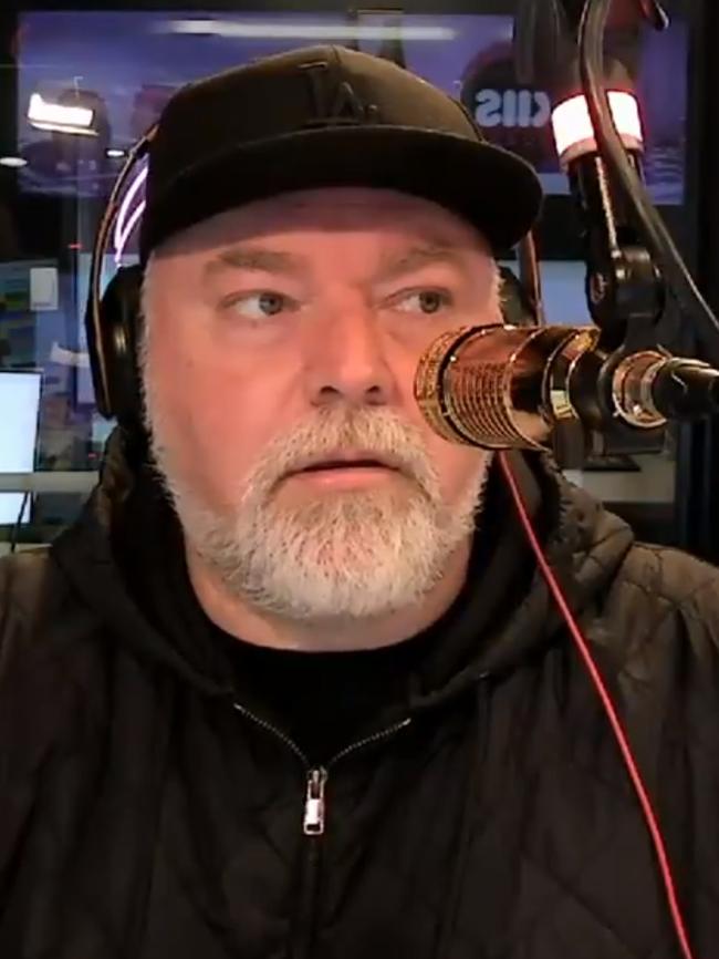 Kyle Sandilands is the king of radio. Picture: Twitter