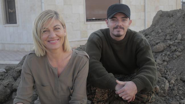 60 Minutes reporter Tara Brown travelled to Syria for the third time in the last two years to reunite Ashley Dyball with his parents. Picture: 60 Minutes.