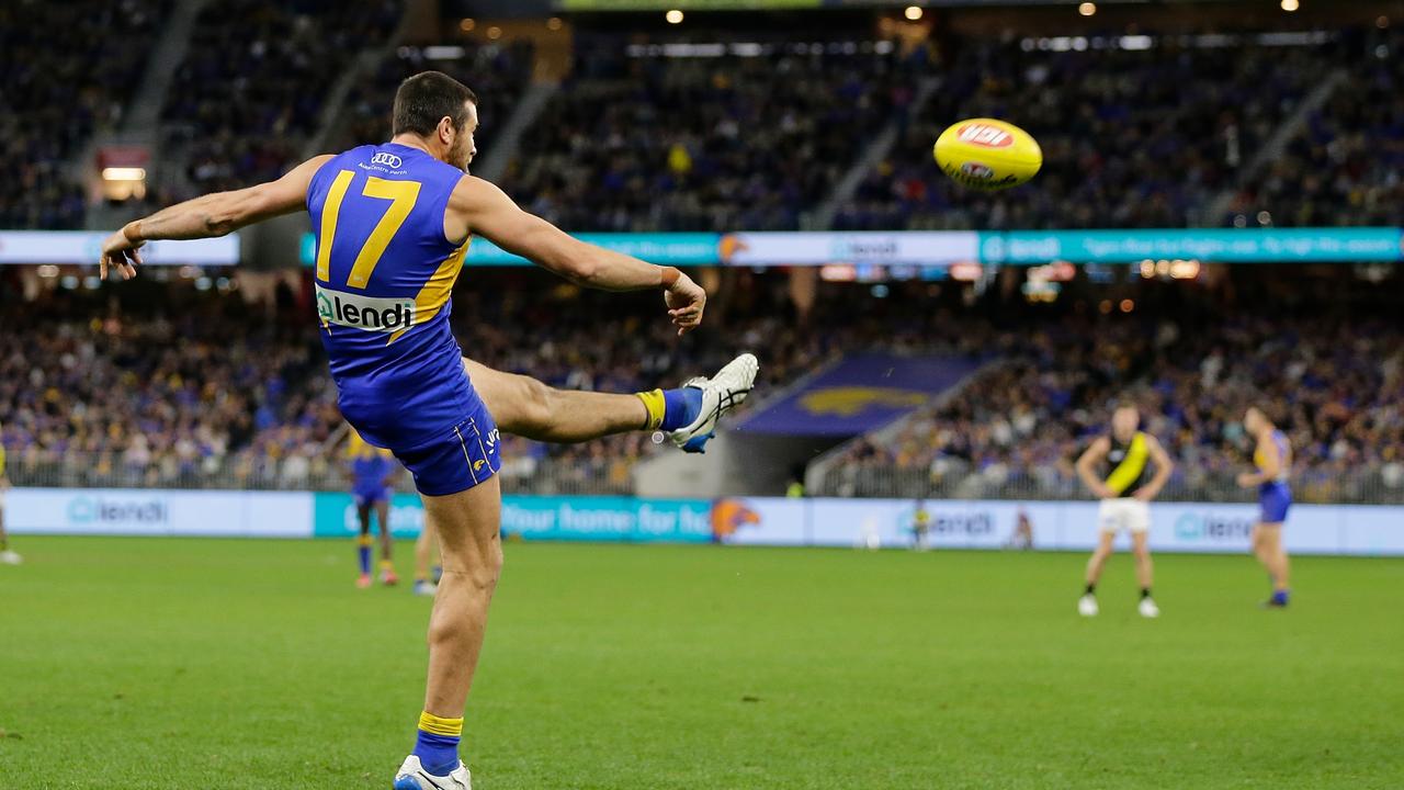 West Coast spearhead Josh Kennedy. Picture: Getty Images