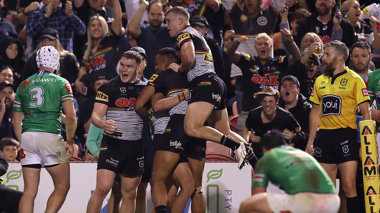 NRL 2021 Penrith Panthers vs Canberra Raiders, fight, Joe Tapine, arrogance, confidence