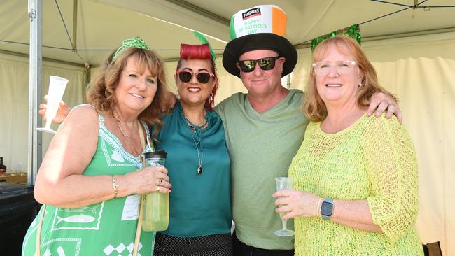 Yarra Valley Cup 2024. Maggie Gerathty, Nicole Brown, Drew Davy and Cathie McIntosh. Picture: David Smith