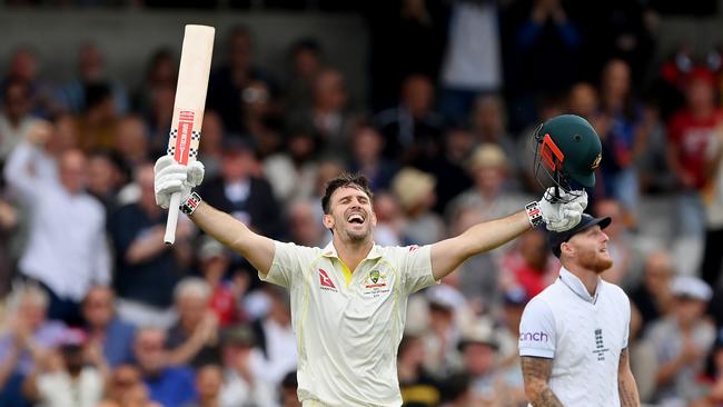 Mitchell Marsh made a triumphant return to the Test team during this year’s Ashes. Picture: Getty