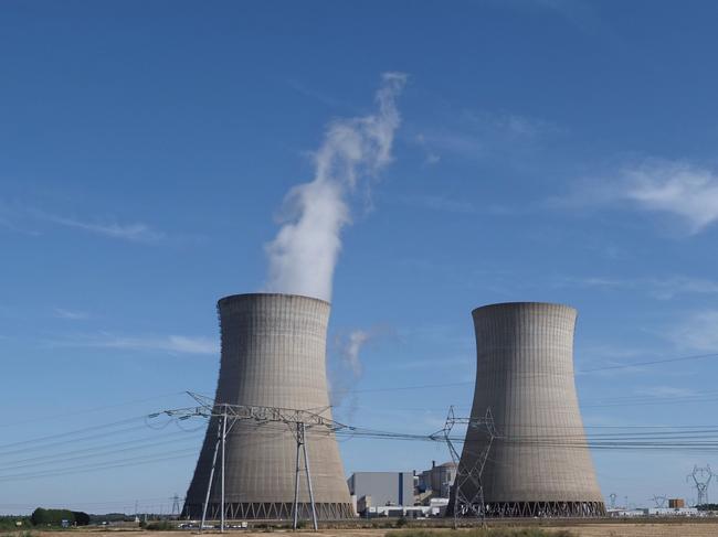 A picture taken on August 23, 2019 shows the nuclear plant of Dampierre-en-Burly. (Photo by GUILLAUME SOUVANT / AFP)