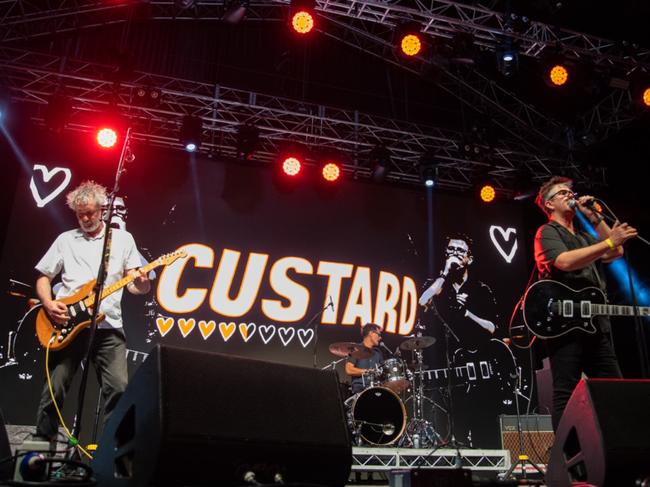 Custard at the UNITS celebration. Picture: Bec Harbour Photography