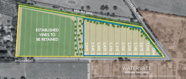 Rural land at Watervale in SA's Clare Valley would be changed to allow housing under a plan.