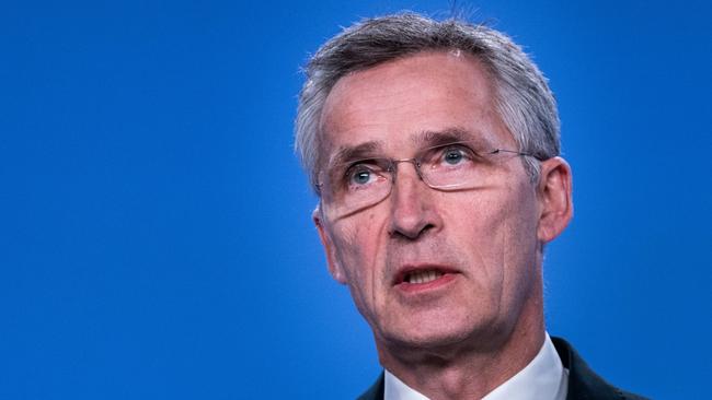 NATO Secretary-General Jens Stoltenberg. Picture: AFP