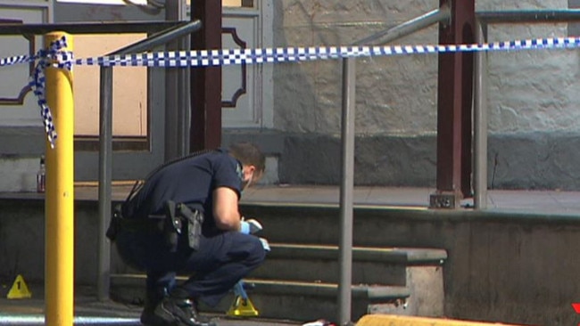 A man was rushed to hospital with serious injuries. Picture: 7NEWS