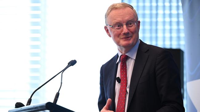 Reserve Bank Governor Philip Lowe. Picture: AAP Image/Dan Himbrechts