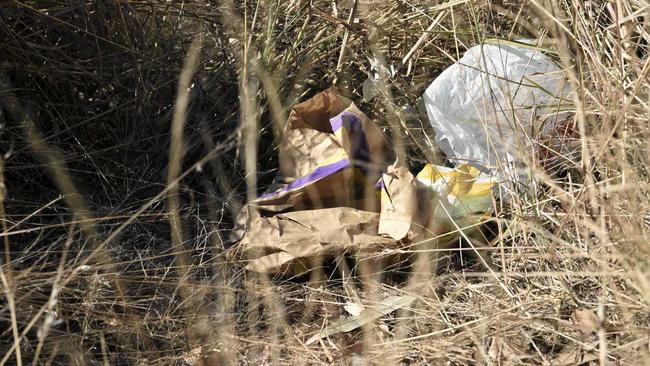 Rubbish chucked out of moving vehicles can attract a hefty fine. Picture: Bev Lacey