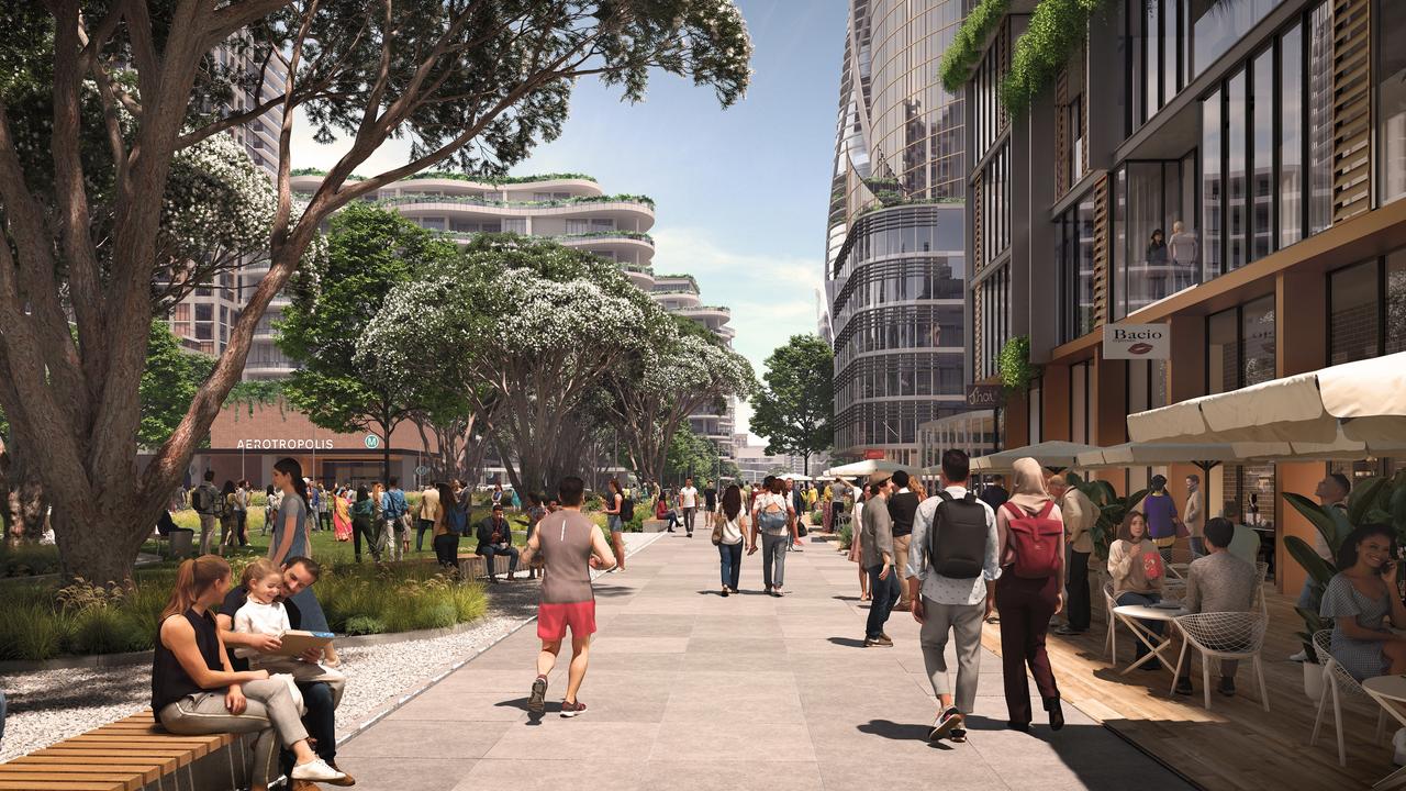 New Bradfield City Centre Master Plan revealed in major step for Western Sydney Aerotropolis. Source: Supplied,