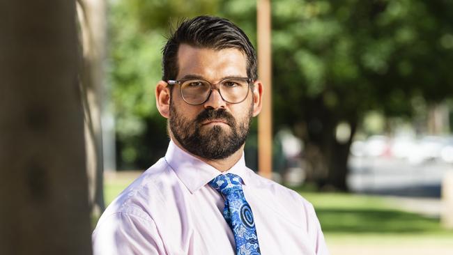 Alice Springs Mayor Matt Paterson, Friday, February 3, 2023. Picture: Kevin Farmer