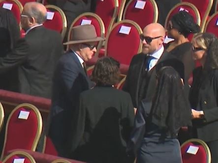 Australian Prime Minister Anthony Albanese joins other world leaders at the inauguration Mass of Pope Leo XIV at St Peter’s Square in Vatican City. Picture: 7 News