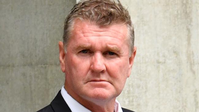 Anthony Trevor Draper arrives at Brisbane Supreme Court this week. Picture: Darren England/AAP