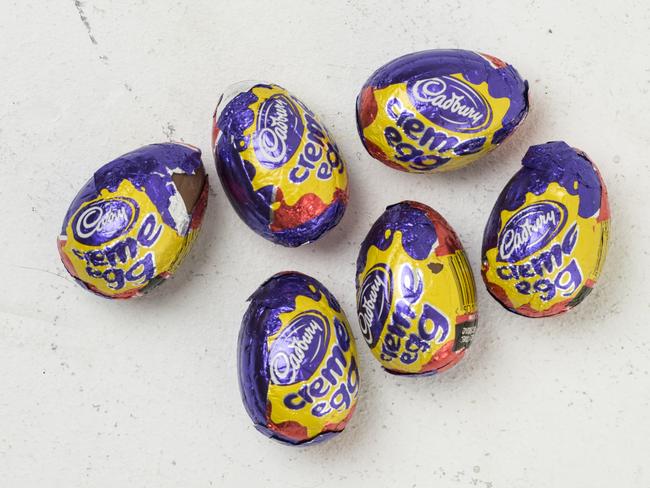 Cadbury Creme Egg (eggs from a 6-pack)