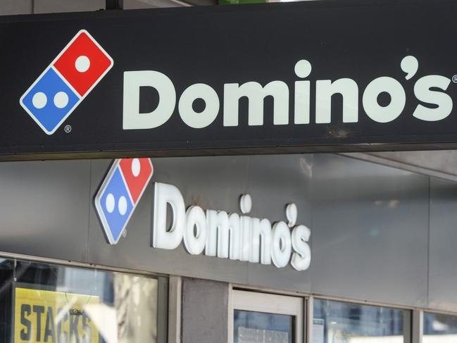 ADELAIDE, AUSTRALIA - NewsWire Photos AUGUST 30, 2021: Domino's Pizza store in Pulteney St, Adelaide. Picture: NCA NewsWire / Brenton Edwards