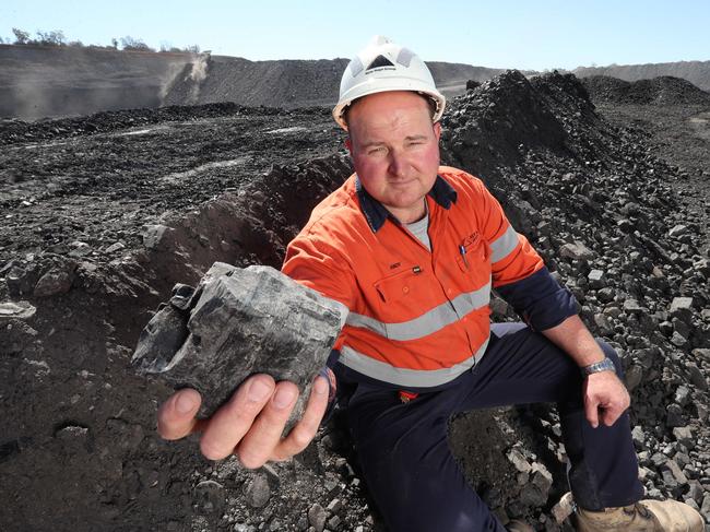 Andy Scouller is a wash plant manager at New Acland Coal Mine. Picture: Annette Dew