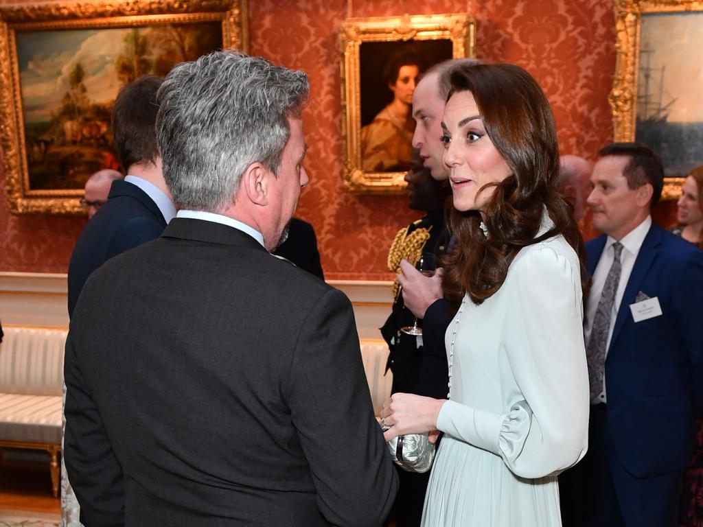 Kate does look like she’s having a grand time, no? Picture: Dominic Lipinski/PA Wire