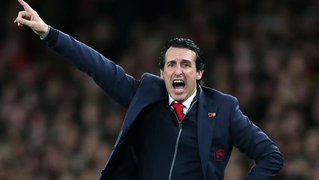 Arsenal has sacked manager Unai Emery. Picture: AFP