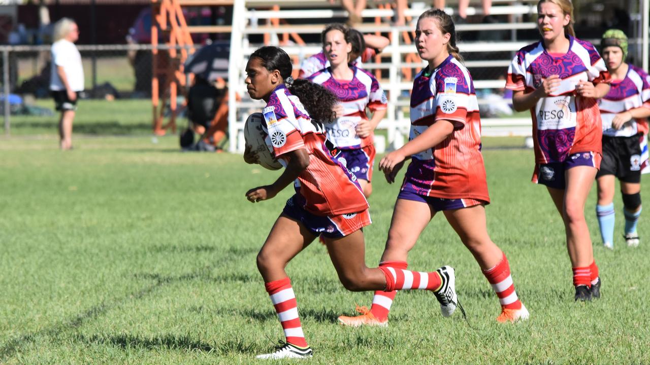 Gatton/Valleys v Southern Outback U17 girls. Adrian Vowles Cup 2020.
