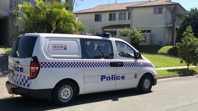 A crime scene has been established after a 12-year-old girl was found dead. Picture: Jeremy Pierce