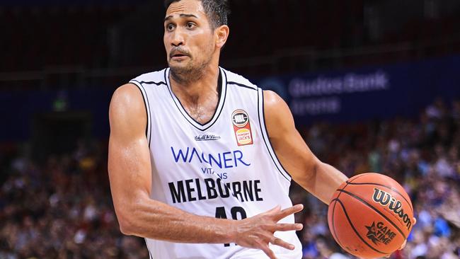 The NBL says it has considered the idea of a second team to play alongside Melbourne United but has yet to make a commitment. Tai Wesley in action against the Sydney Kings last week. Picture: Brett Hemmings