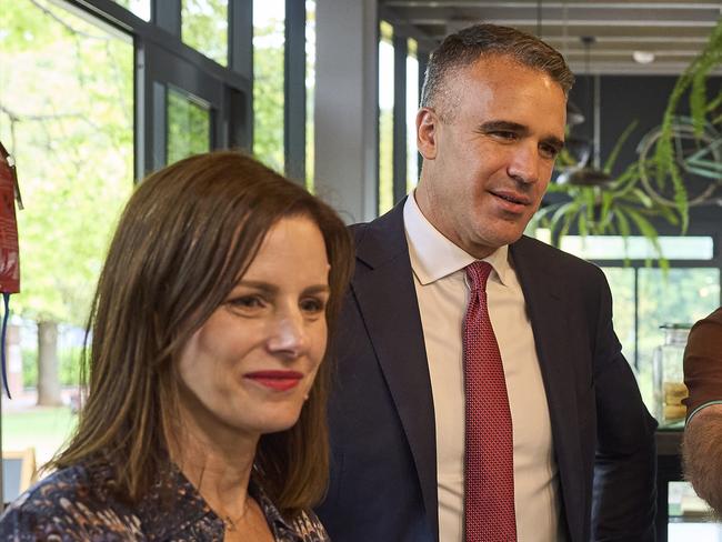 Premier, Peter Malinauskas at the High Street Cafe in Kensington, ahead of a reduction in electricity pricing, Tuesday, March 19, 2024. Picture: Matt Loxton