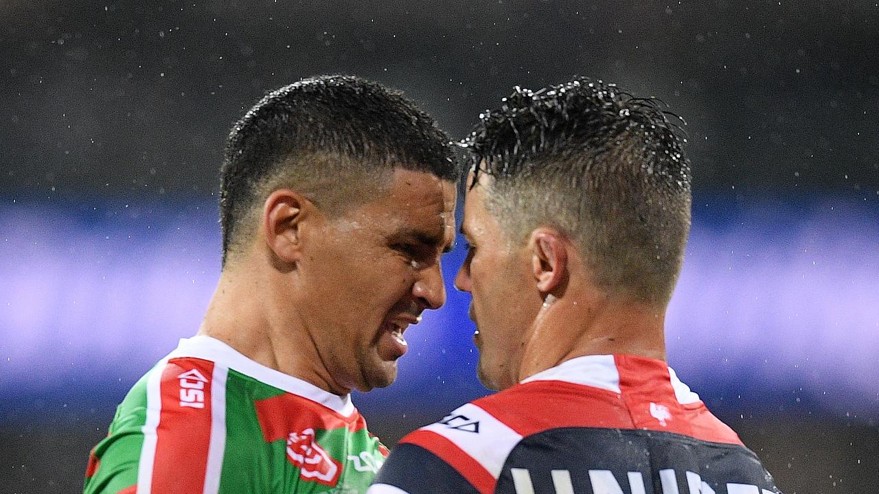 Tensions were high in the first game back at the SCG in 2019. Picture: AAP Image/Dan Himbrechts