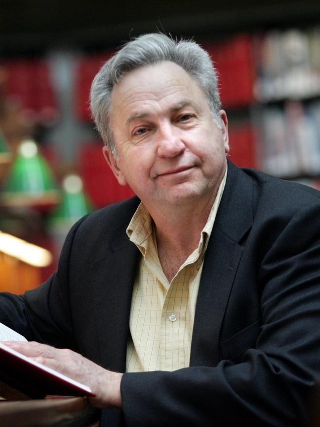 John Tranter at the State Library in Melbourne in 2006.