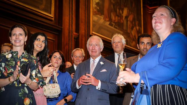 King Charles III also attended the literary event. Picture: Getty Images