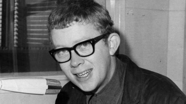 Radio announcer John Vincent in 1969.