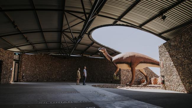 Muttaburrasaurus Interpretation Centre. Picture: TEQ