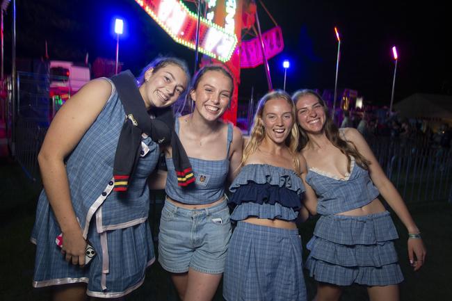 Schoolies celebrate at Victor Harbor. Picture: Brett Hartwig