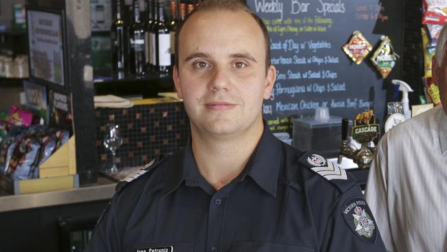 Cardinia Acting Inspector Ivan Petrunic says police are aware of a recent increase in alcohol thefts. Picture: Wayne Taylor