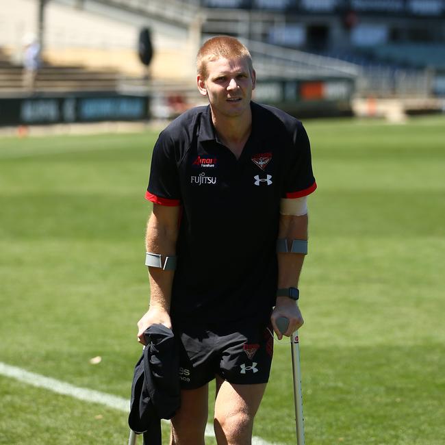 Michael Hurley has been hampered by injury. Picture: Getty Images