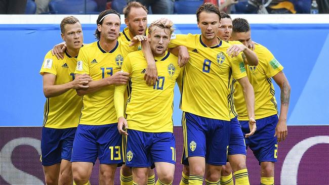 Sweden jersey best sale world cup 2018