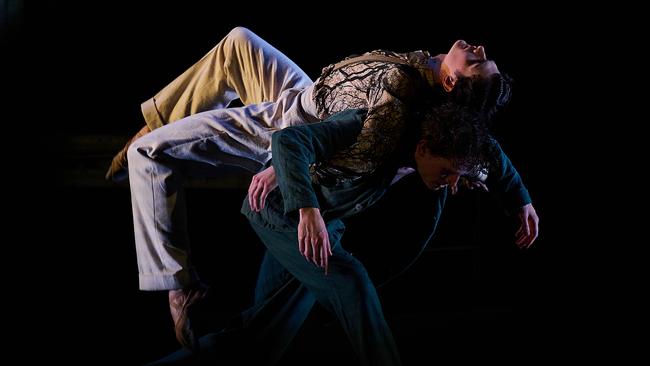 Benjamin Garrett and Callum Linnane in Oscar, by The Australian Ballet