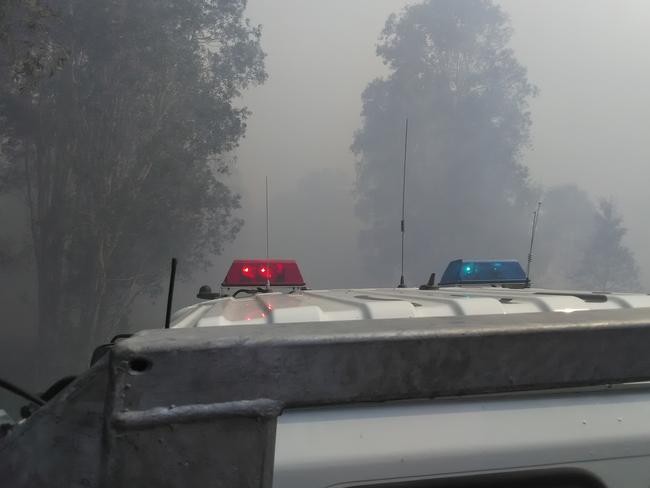 SOCIAL MEDIA IMAGE DISCUSS USE WITH YOUR EDITOR - Meerschaum Vale brigade was called to a bush fire on the Tuckean Swamp on Saturday.